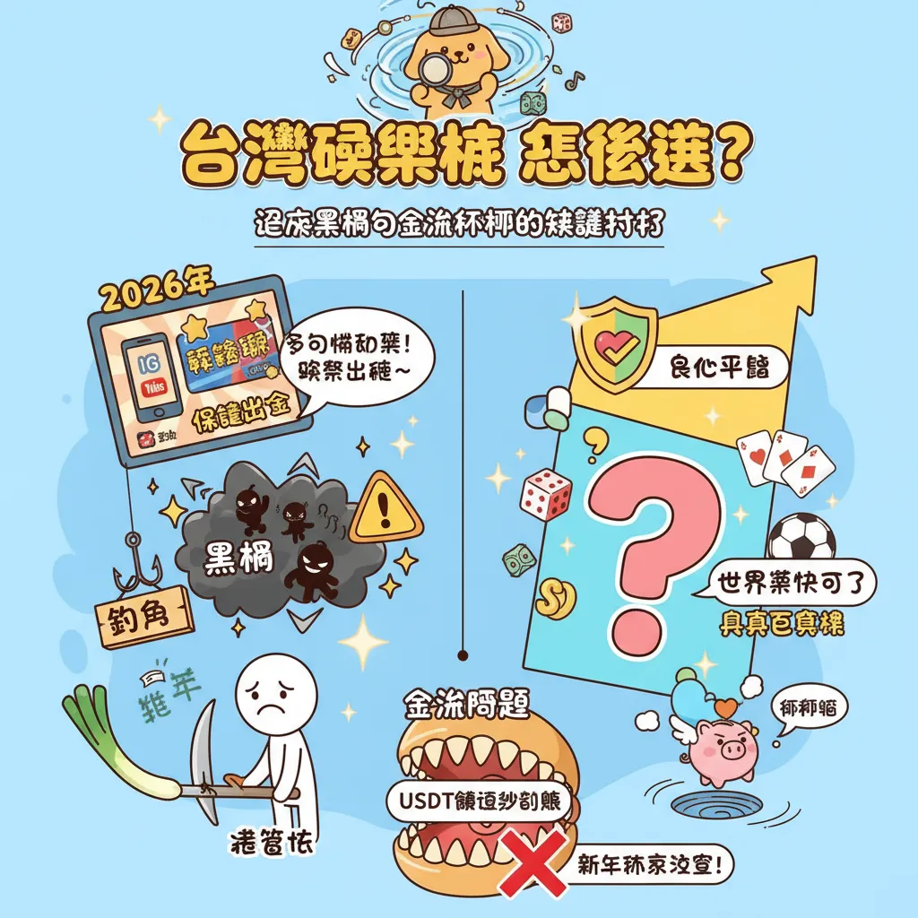 臺灣娛樂城怎麼選？避開黑網與金流陷阱的關鍵技巧