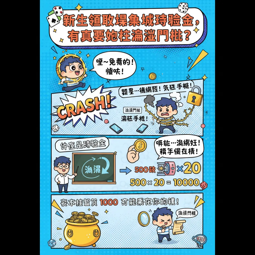 新手領取娛樂城體驗金，要注意哪些流水門檻？