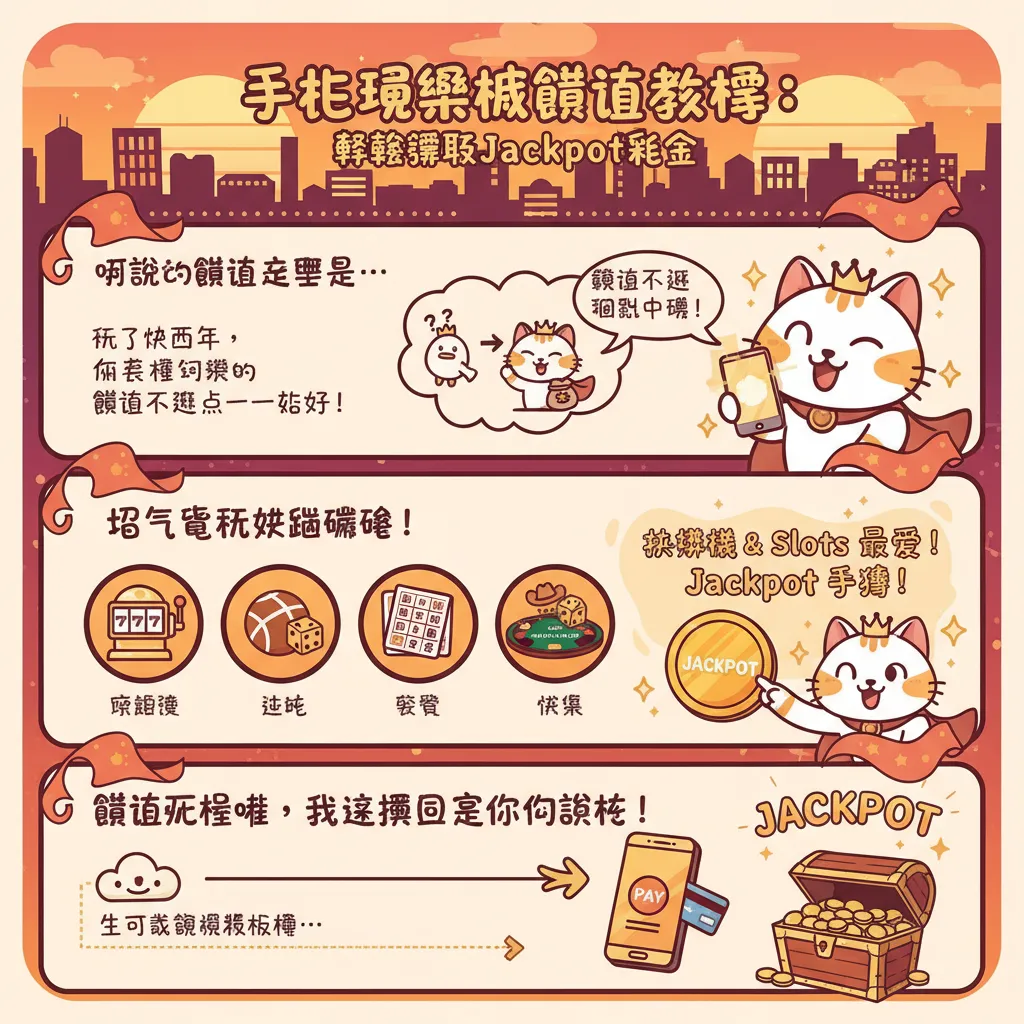 手機娛樂城儲值教學：輕鬆贏取Jackpot彩金